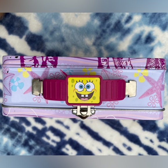 2011 SpongeBob Squarepants & Patrick Collectable Wonder Of The Sea Tin Lunch Box - Picture 2 of 11